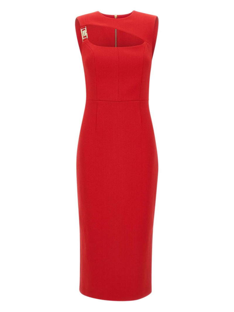 cut-out midi dress - 1