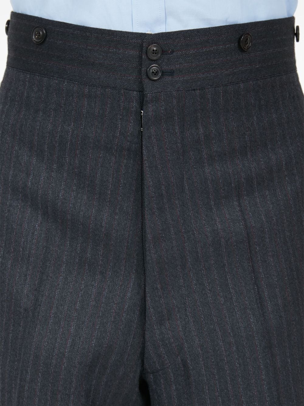 Barathea wool trousers - 7