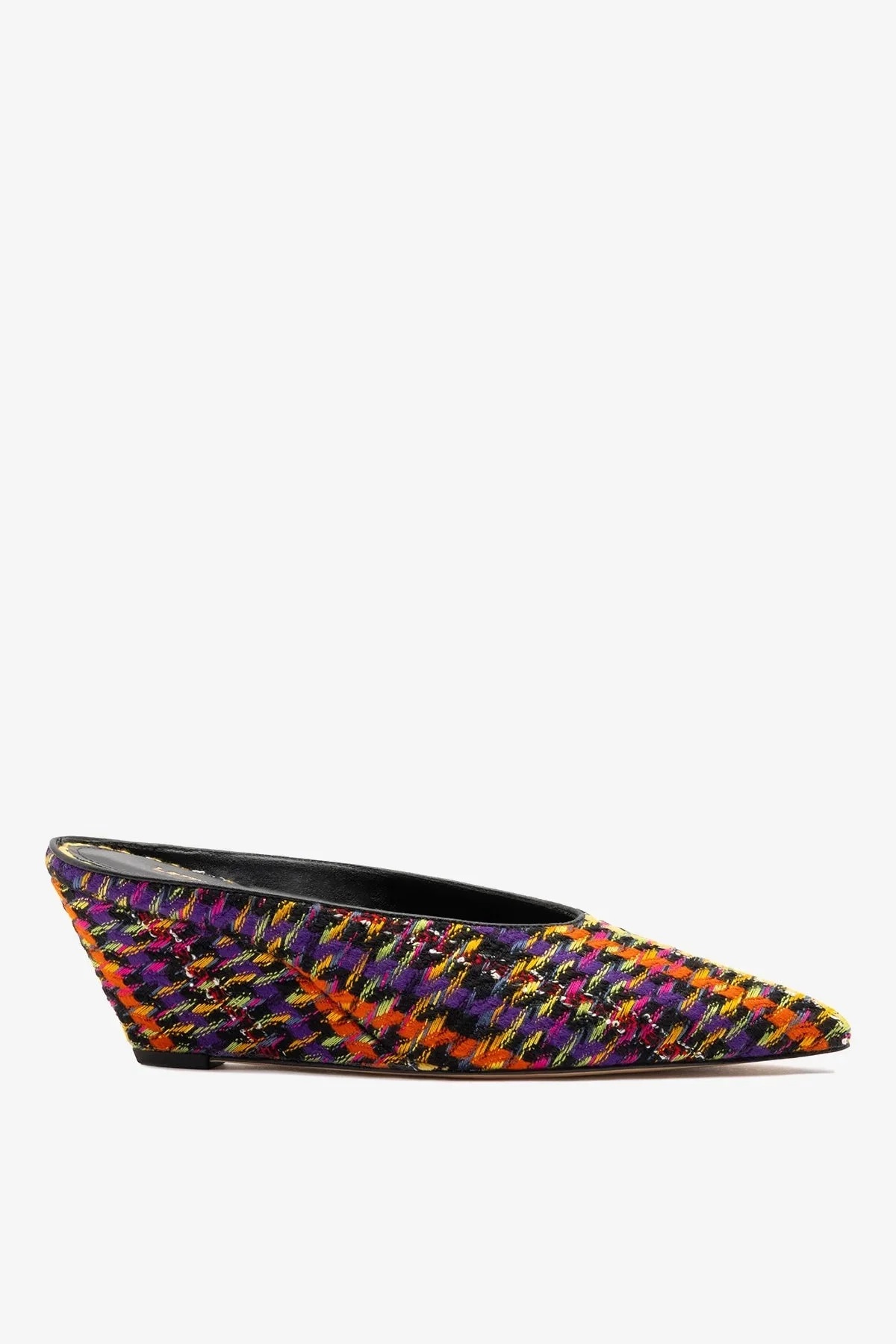 Loulou Mule Multicolor Tweed - 1