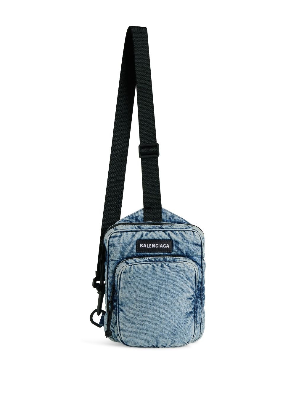 Explorer denim messenger bag - 5