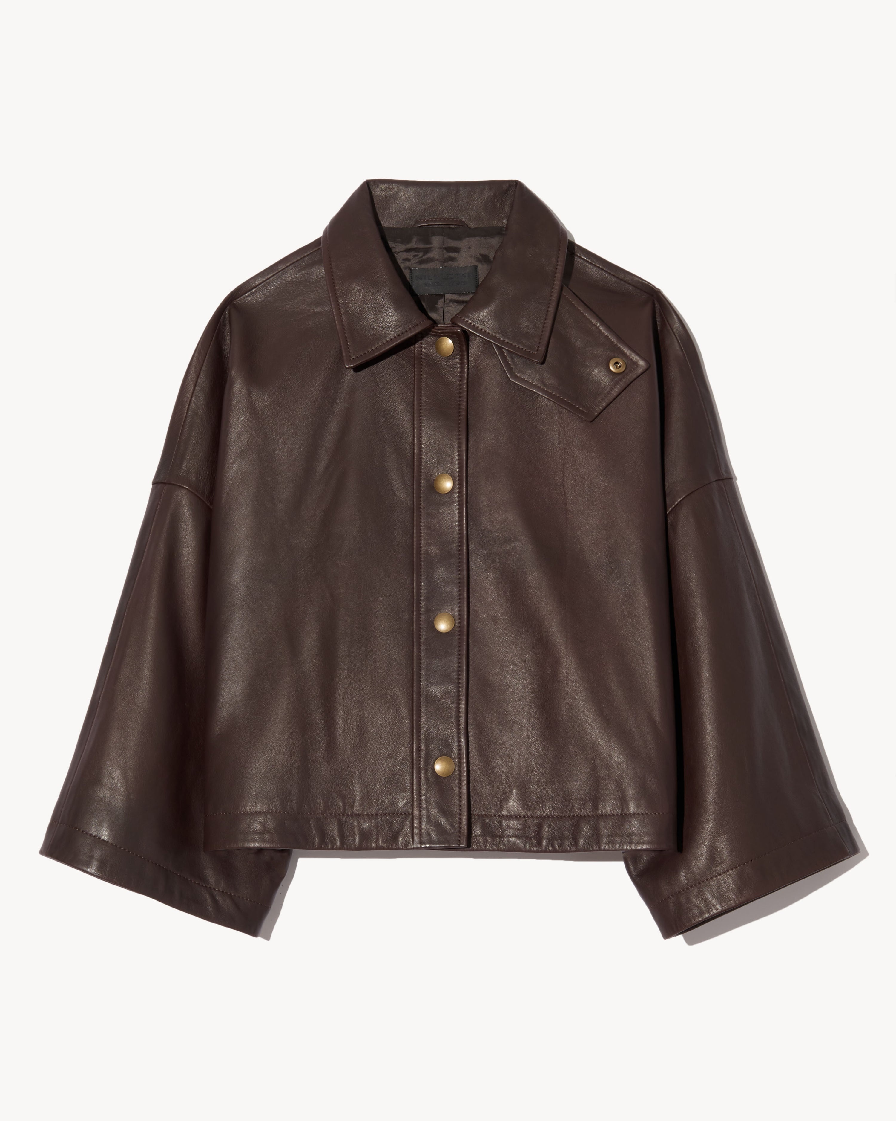 INES LEATHER JACKET - 1
