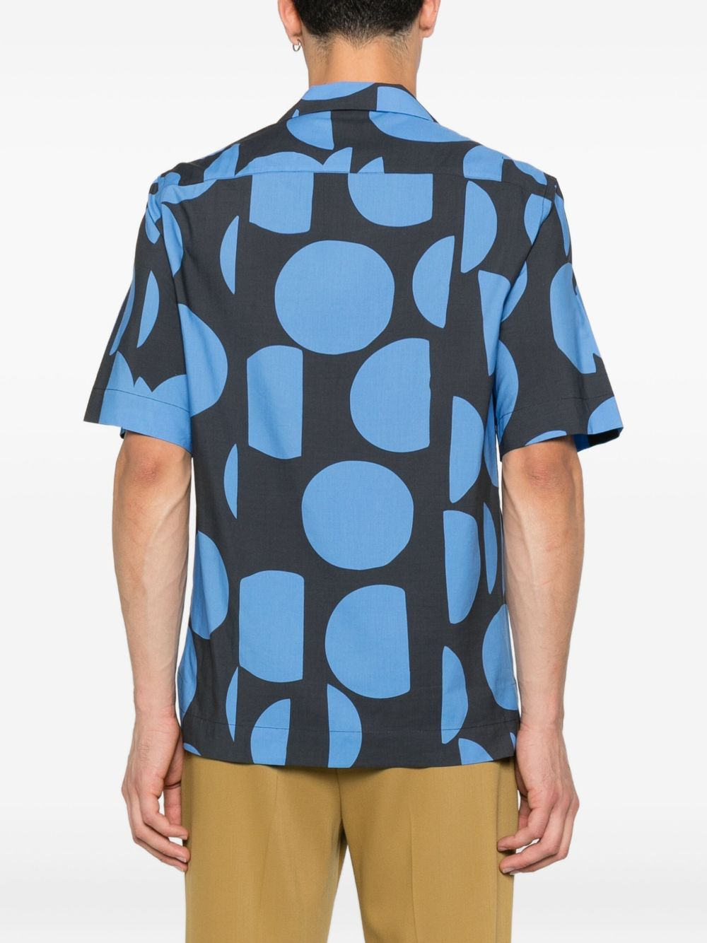 geometric-pattern shirt - 4