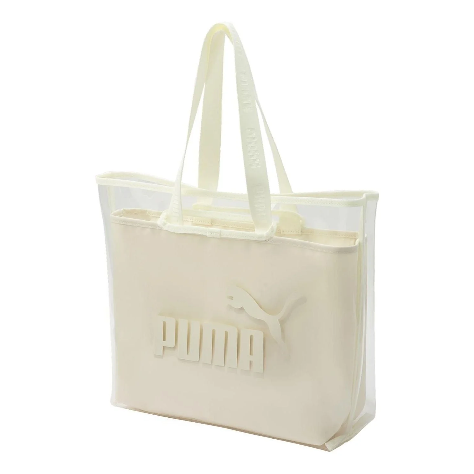 (WMNS) PUMA Core Twin Shopper Bag 'Beige' 076116-07 - 1