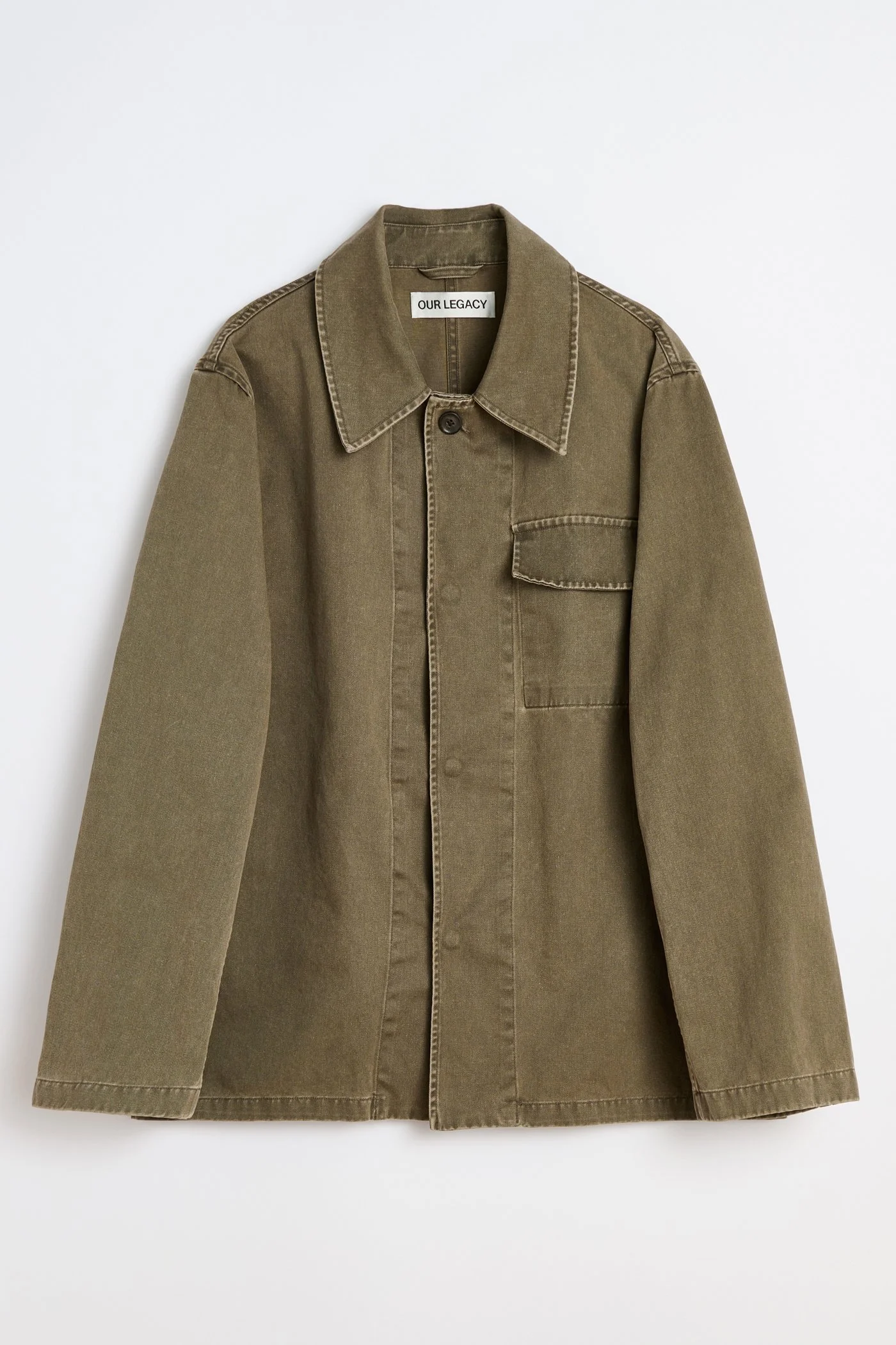 Dutch Work Jacket Ditch Wash Out Twill - 1