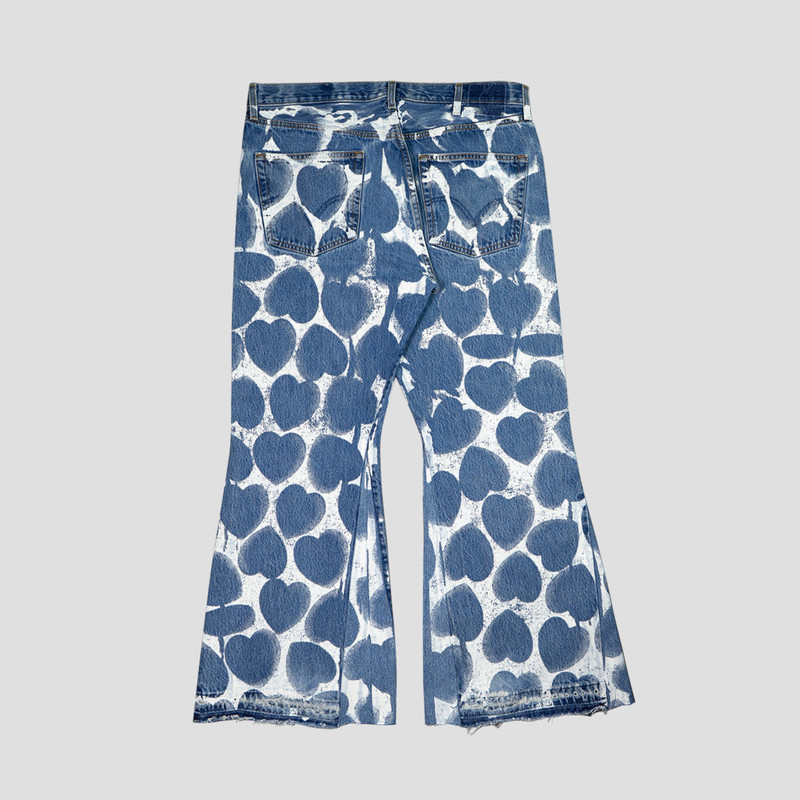 Readymade HEART FLARE DENIM JEANS outlook