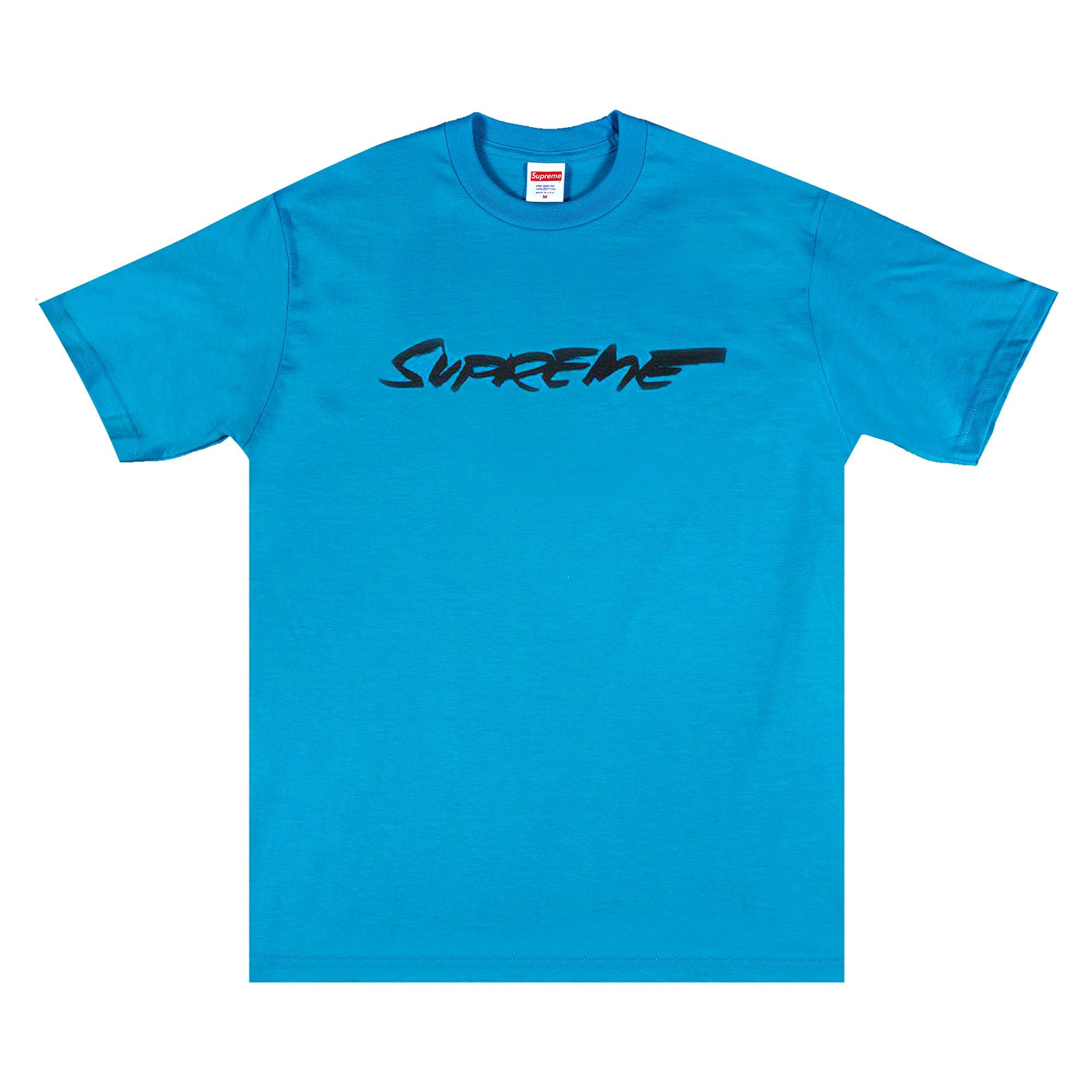 Supreme Futura Logo Tee 'Bright Blue' - 1