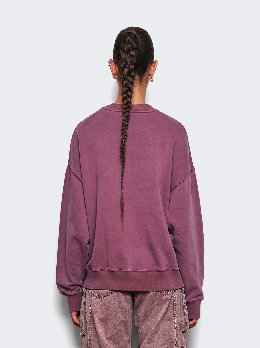 Sweatshirt Faded Mauve - 5