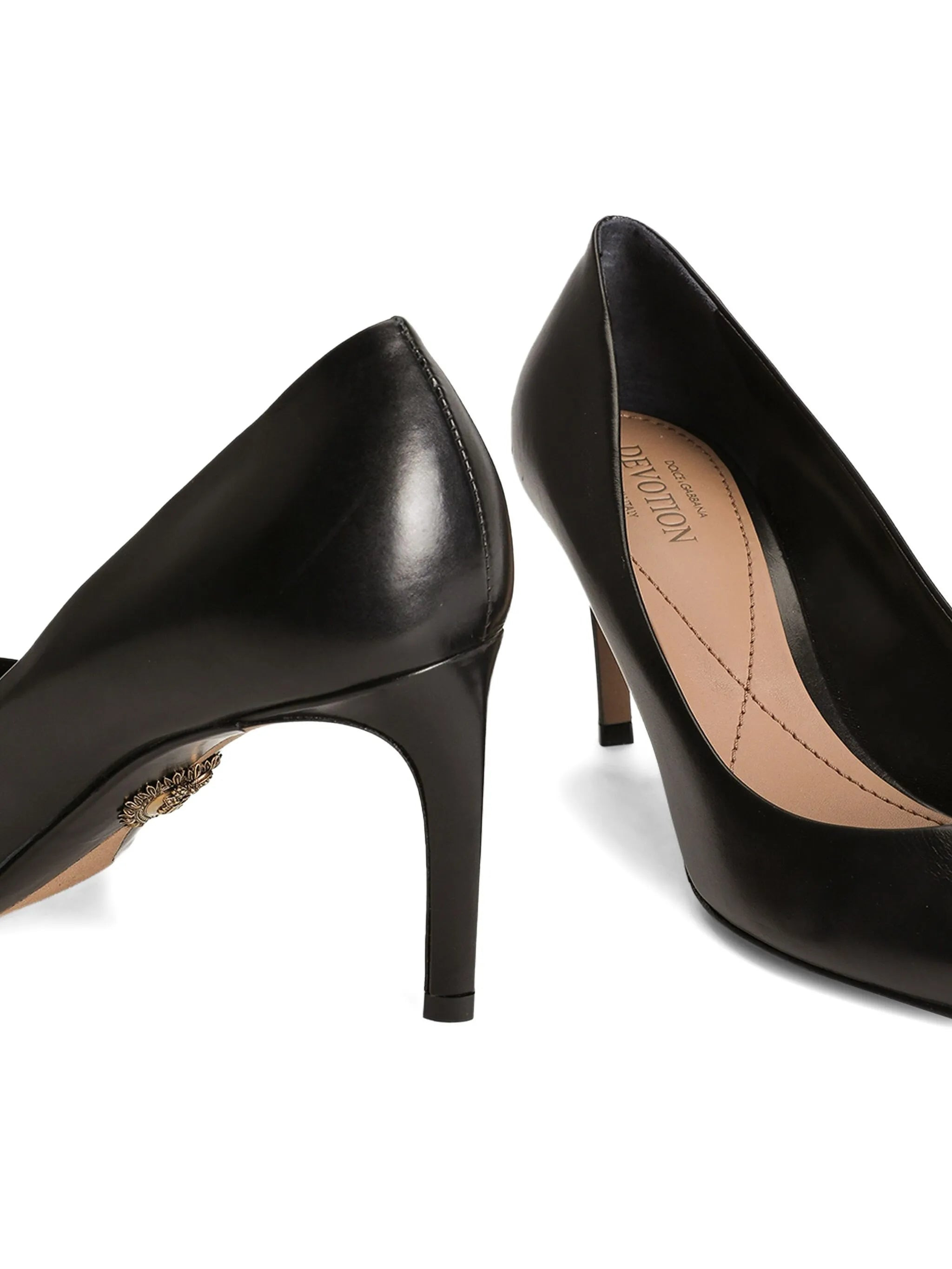 80mm Devotion leather pumps - 4