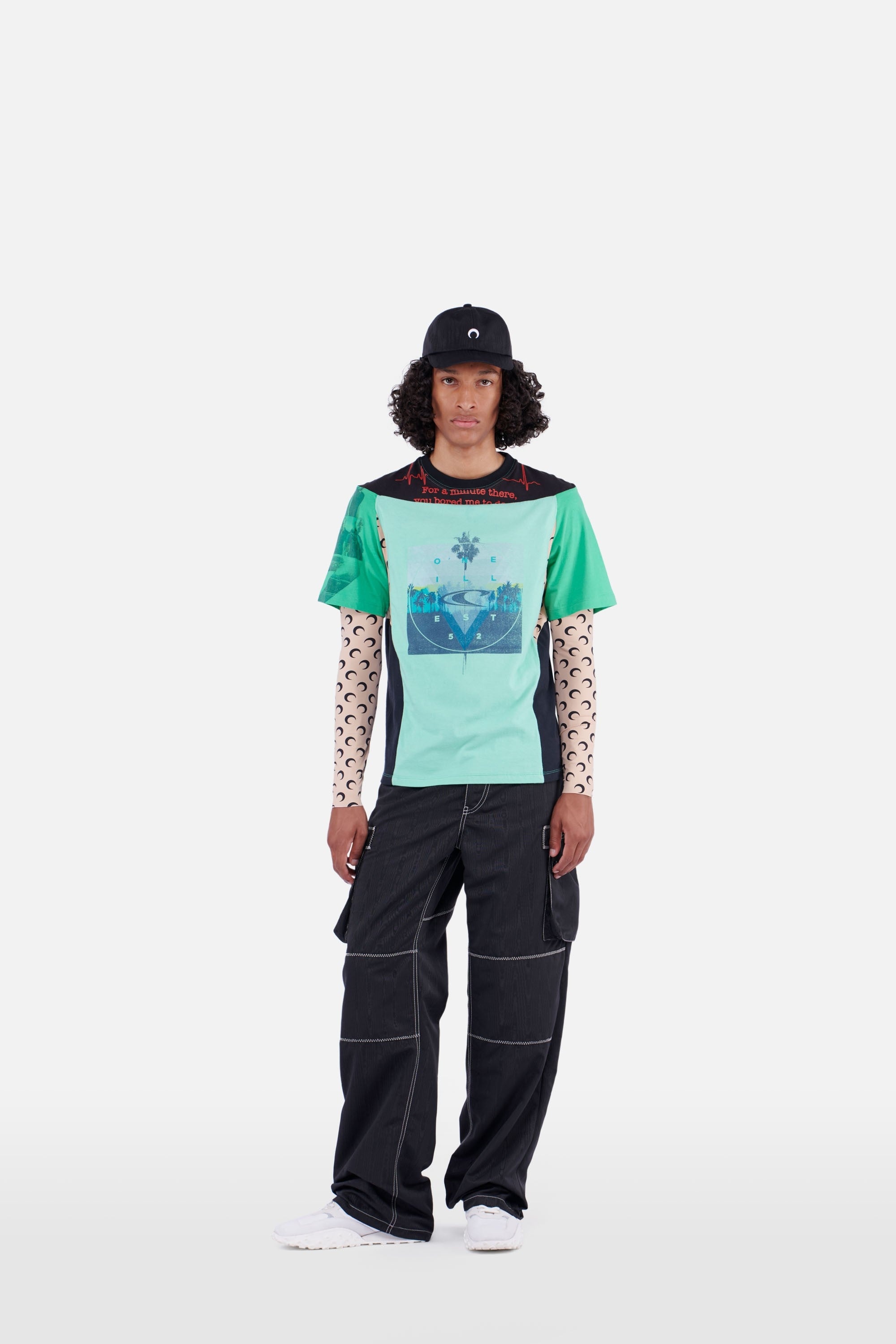 Unisex Moon-Panel Graphic T-Shirt - 8