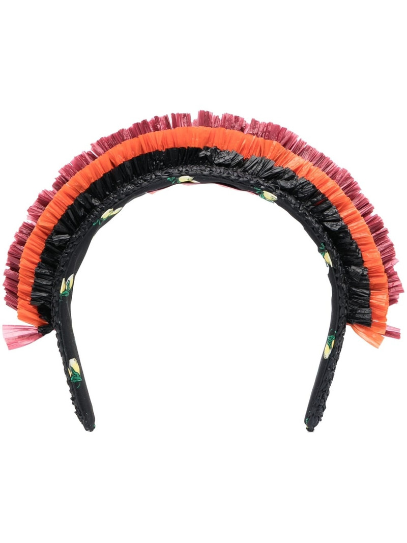 Halo raffia hairband 1