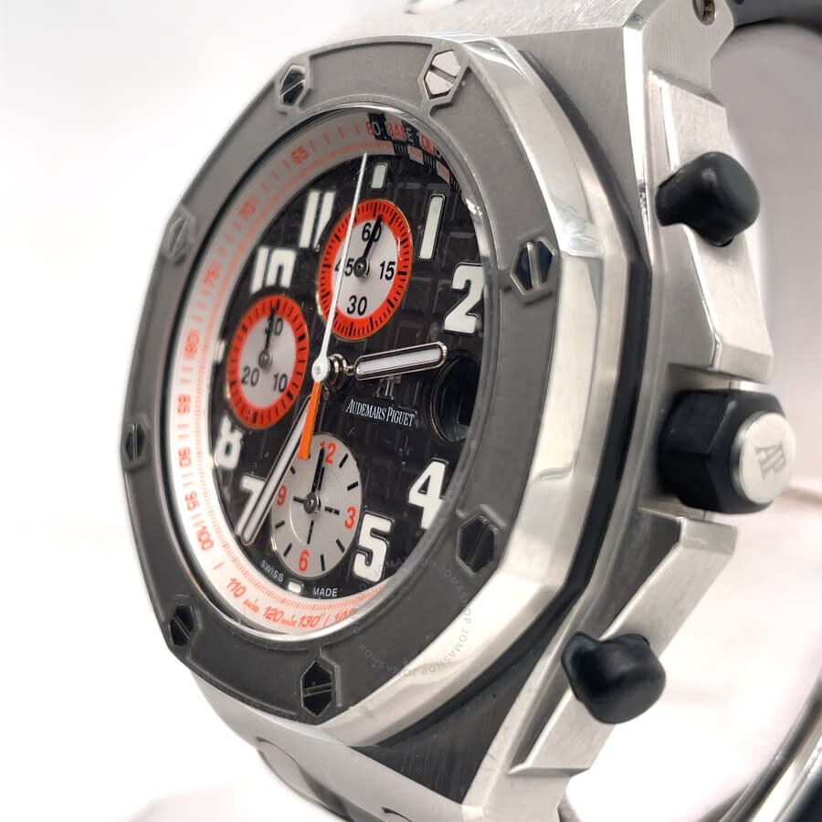 Pre-owned Audemars Piguet Royal Oak Offshore Chronograph Grey Dial Men's Watch 26175ST.OO.D003CU.01 - 4