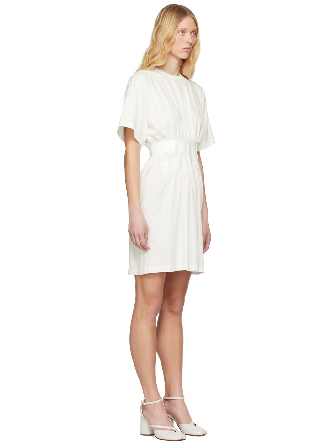 Off-White Taped Jersey Midi Dress - 2