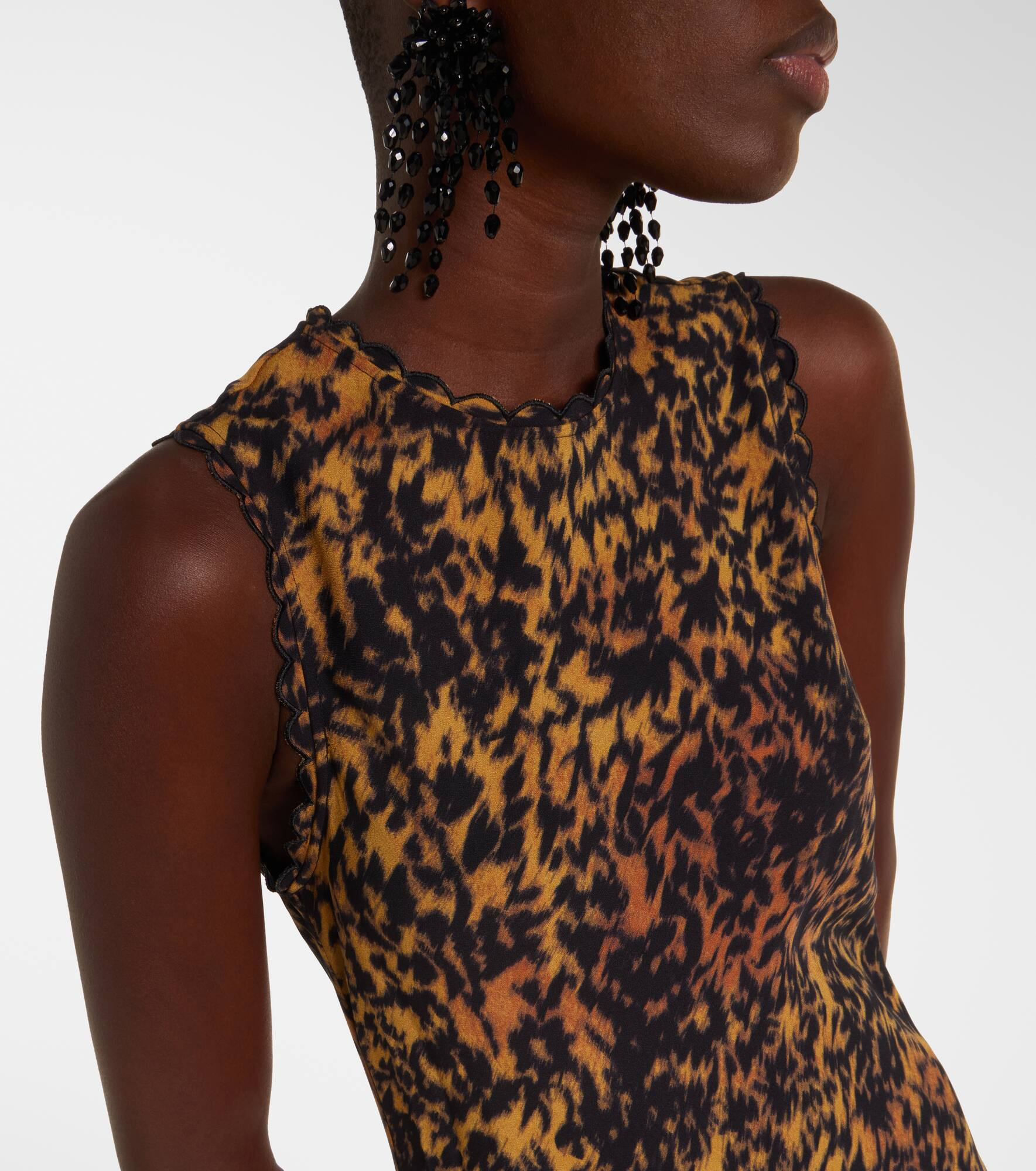 Clea printed midi dress - 4