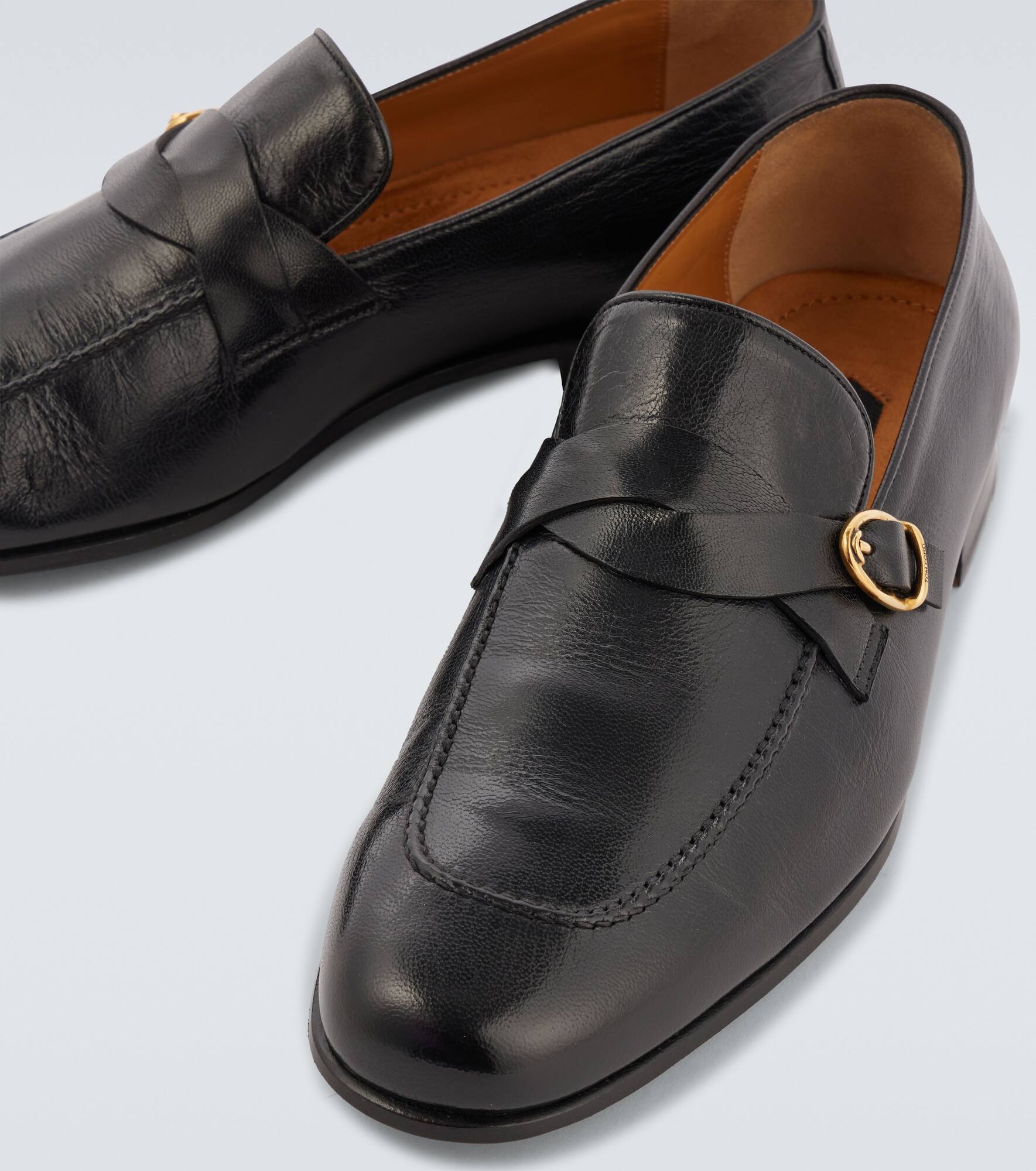 Gigi leather loafers - 3