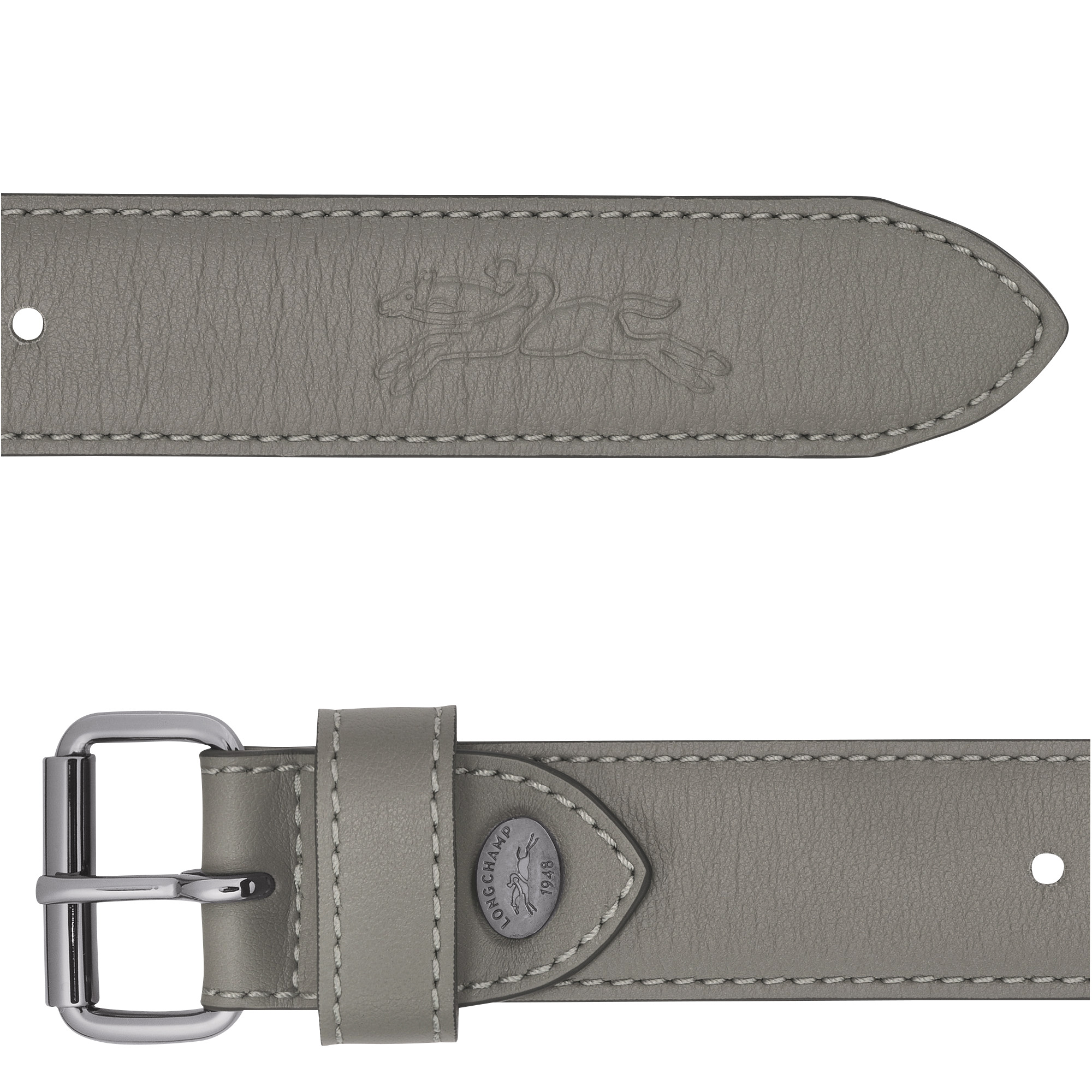 Le Pliage Xtra Ladie's belt Turtledove - Leather - 2