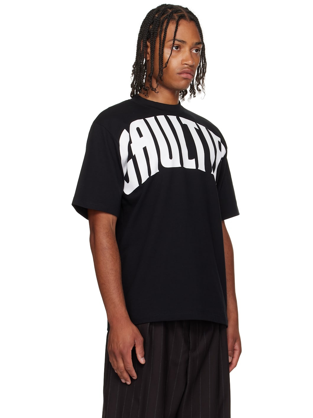 Black 'The Large Gaultier' T-shirt - 2