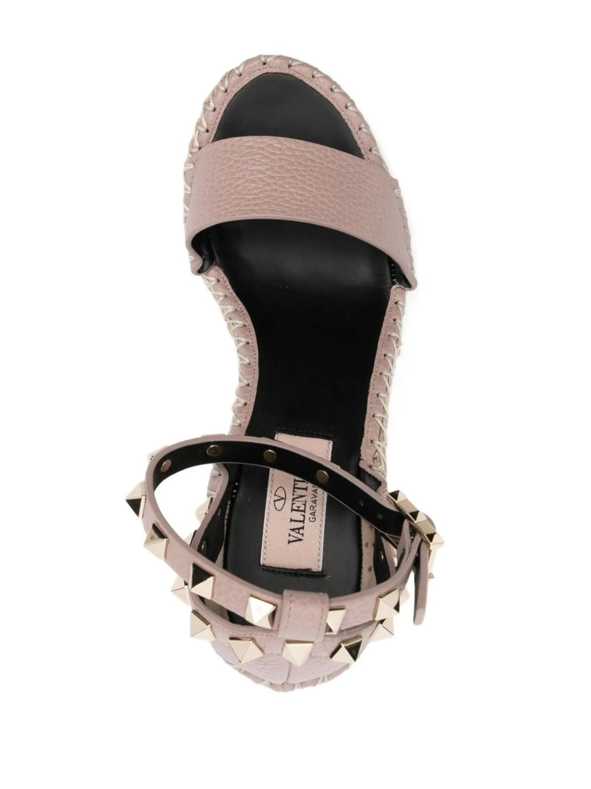 VAL ROCKSTUD 105 WEDGE ESPADRILLE SANDAL - 8