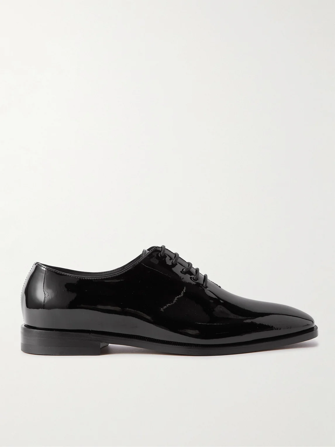 Snowdon Whole-Cut Patent-Leather Oxford Shoes - 1
