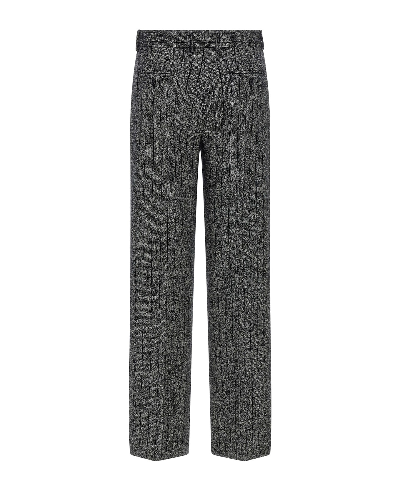 Striped Wool Pants - 2