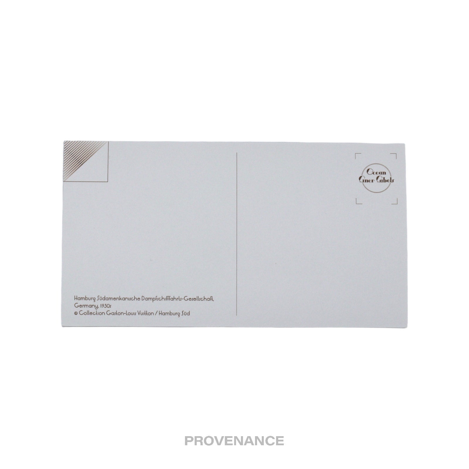 Louis Vuitton Ocean Liner Sticker Postcard - Caparcona - 2