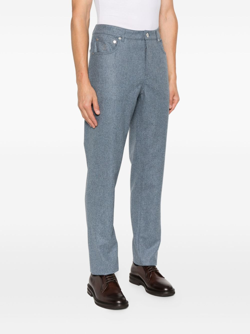 STRAIGHT-LEG TROUSERS - 4