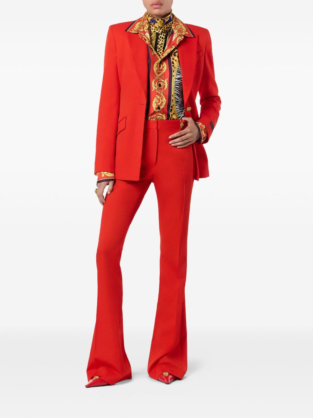 single-button blazer - 2
