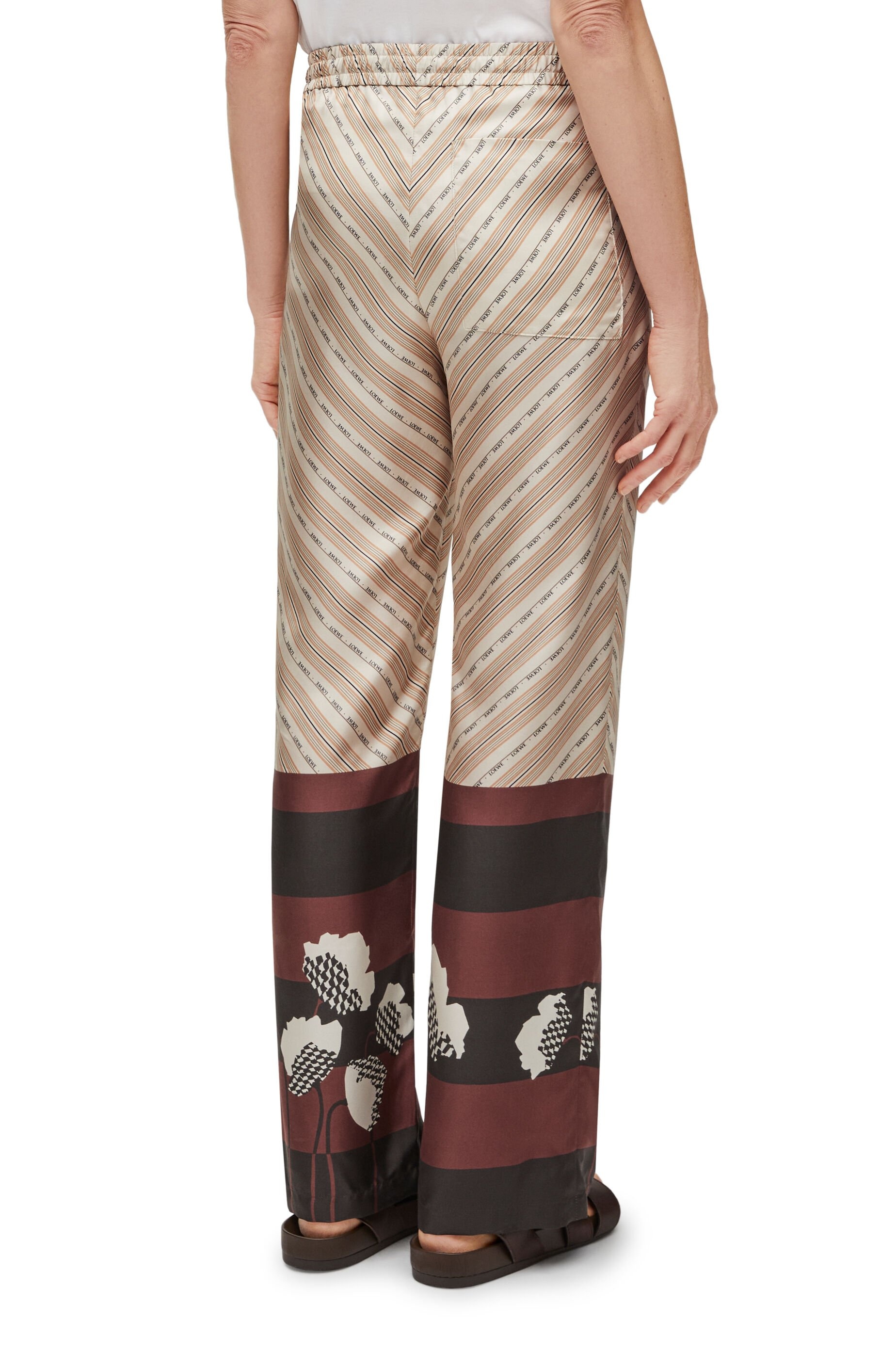 Pyjama trousers in silk - 4