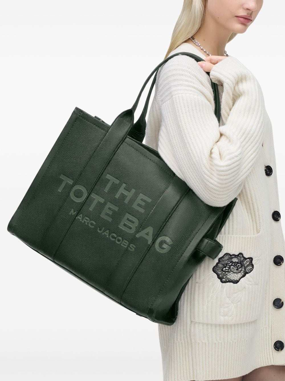 The leather Tote Bag - 2