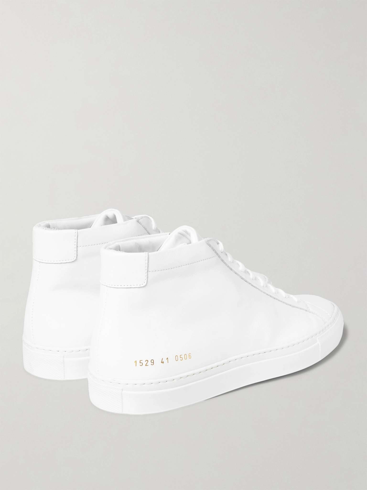 Common Projects Original Achilles Leather High Top Sneakers REVERSIBLE