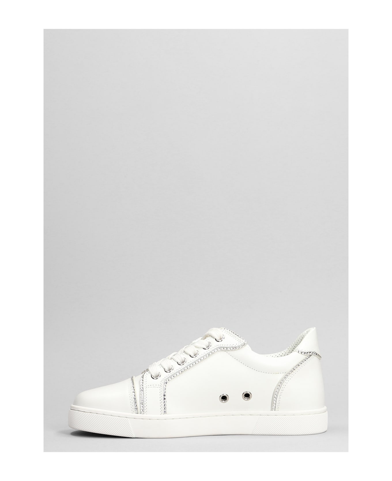 Sneakers In White Leather - 3