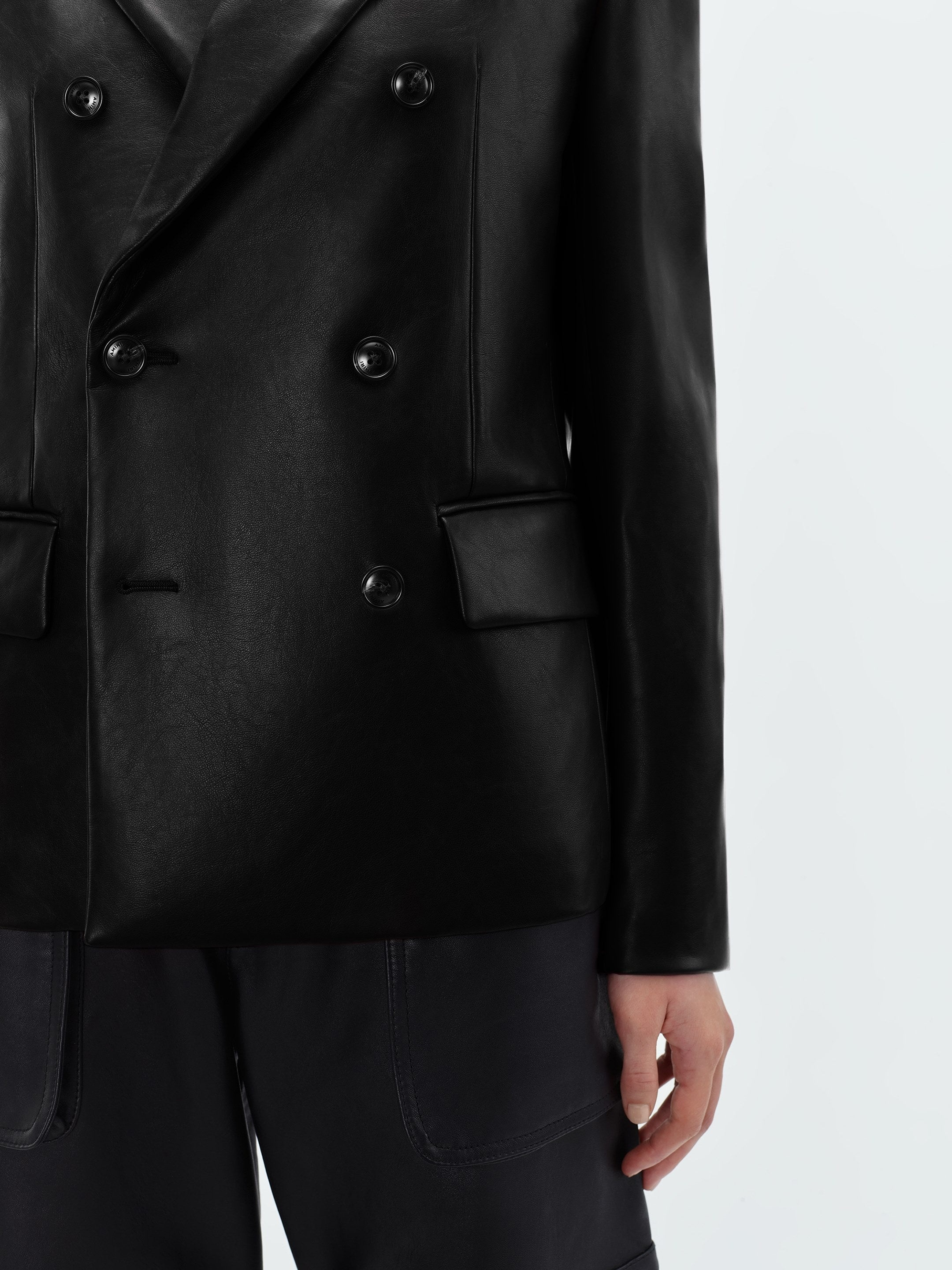 DB VEGAN CROPPED BLAZER - 6