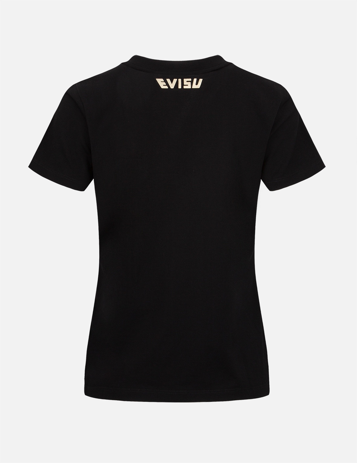 WAVE-PATTERN SEAGULL EMBROIDERY T-SHIRT - 2