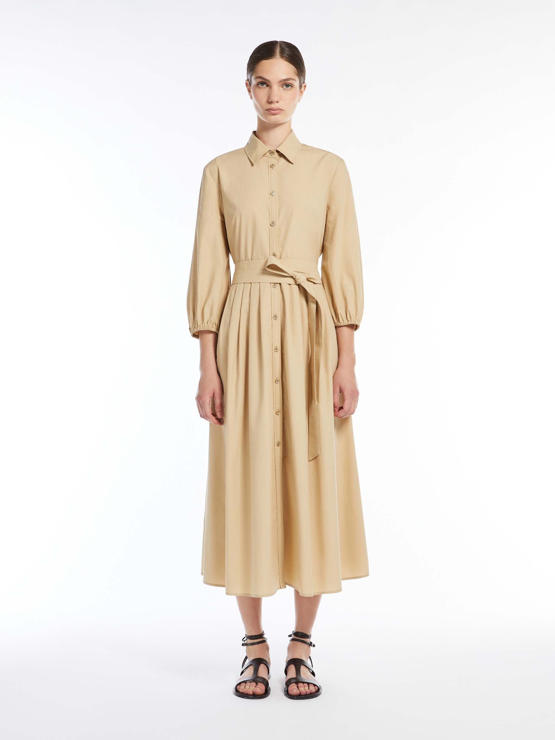 KENTIA Cotton shirt dress - 3