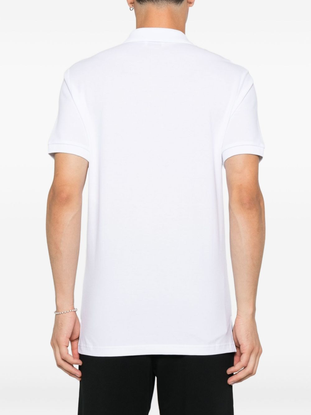 logo-detail polo shirt - 3