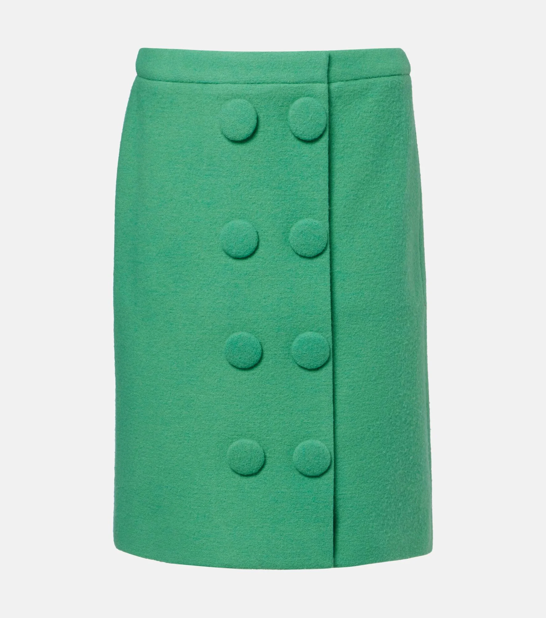 Wool pencil skirt - 1