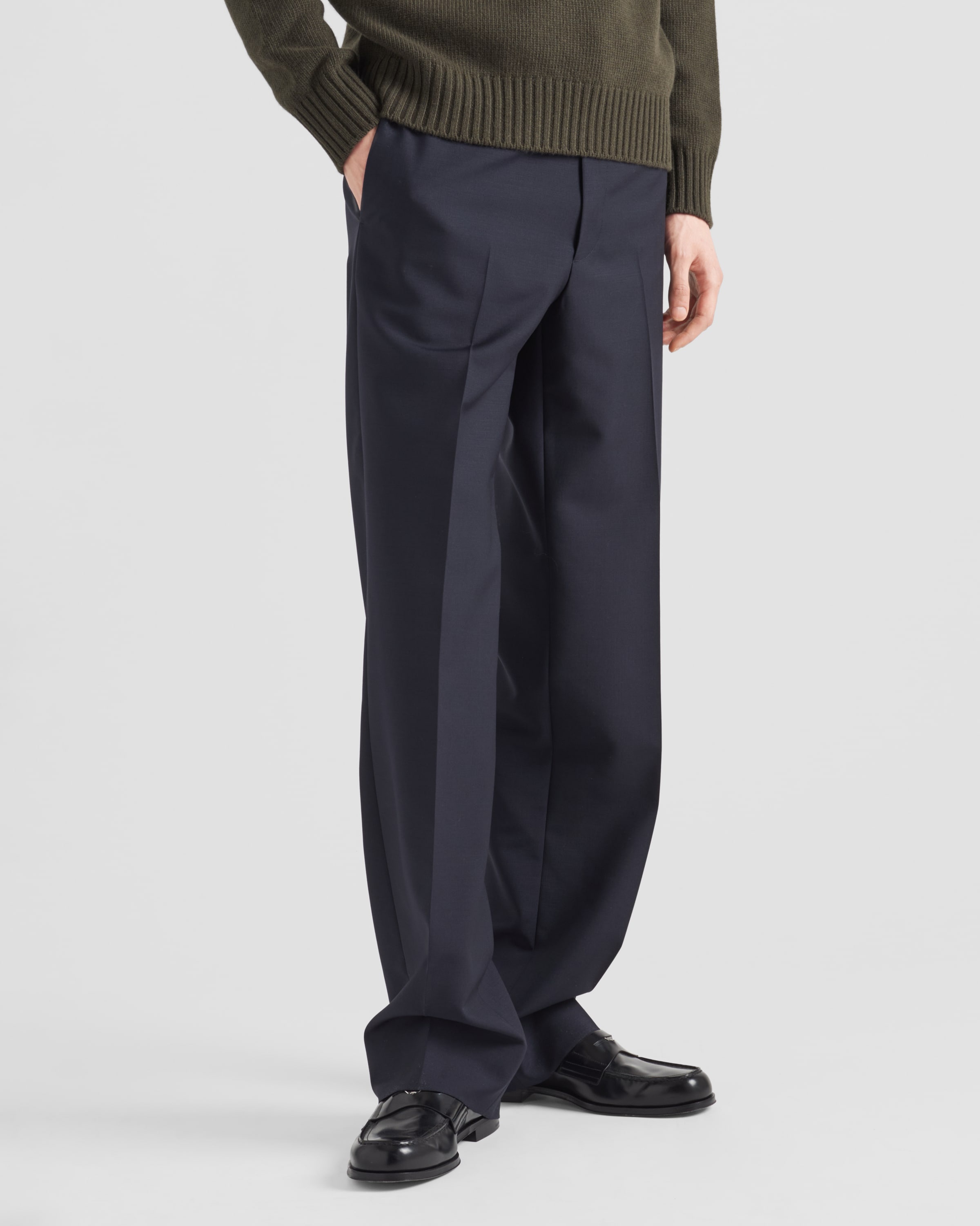 Wool and mohair pants - 3