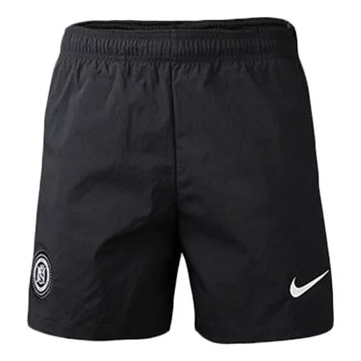 Men's Nike Logo Woven Sports Black Shorts CD0581-010 - 1