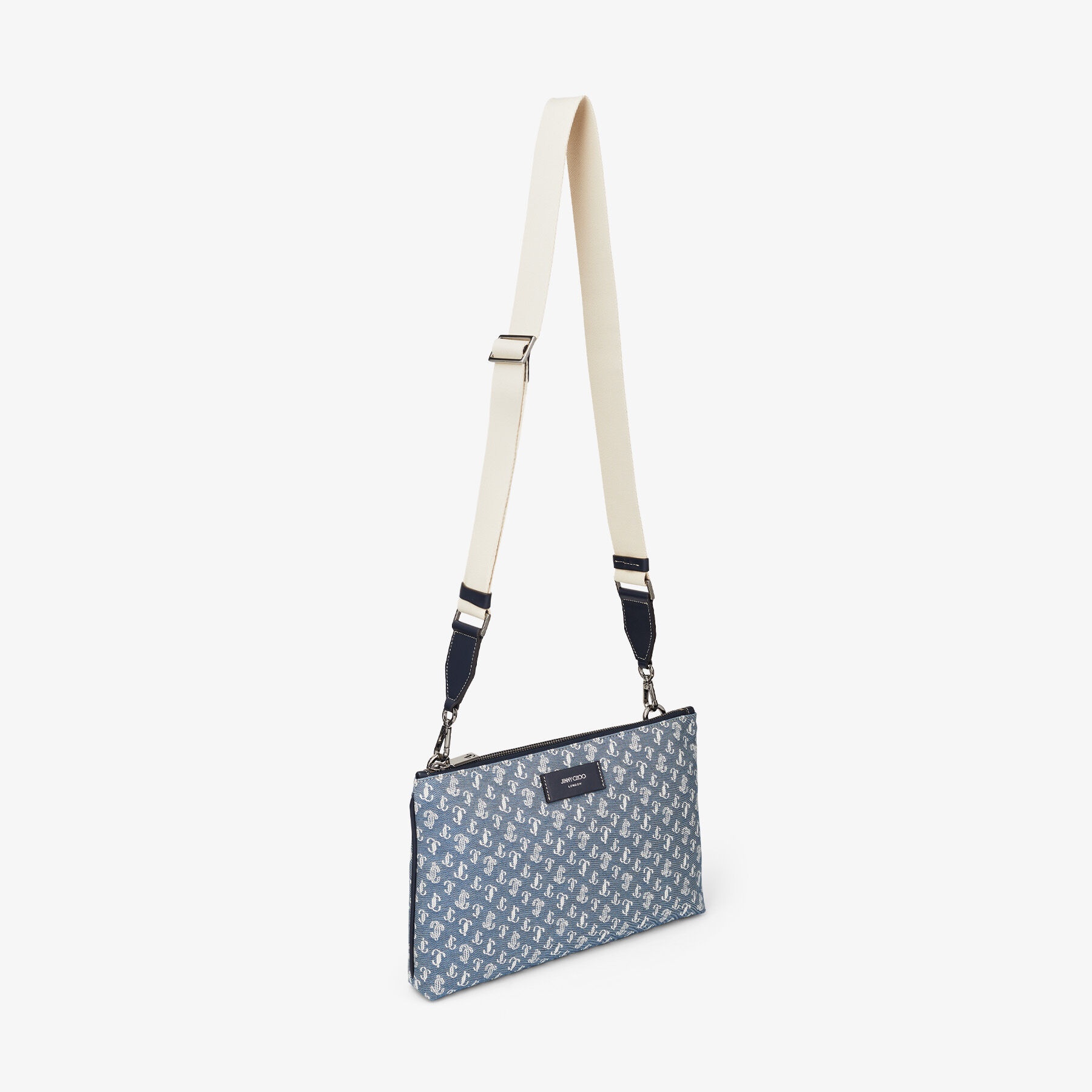 Kimi-N
Denim JC Monogram Crossbody Bag - 5