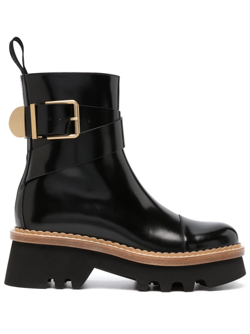 Owena leather ankle boots - 1