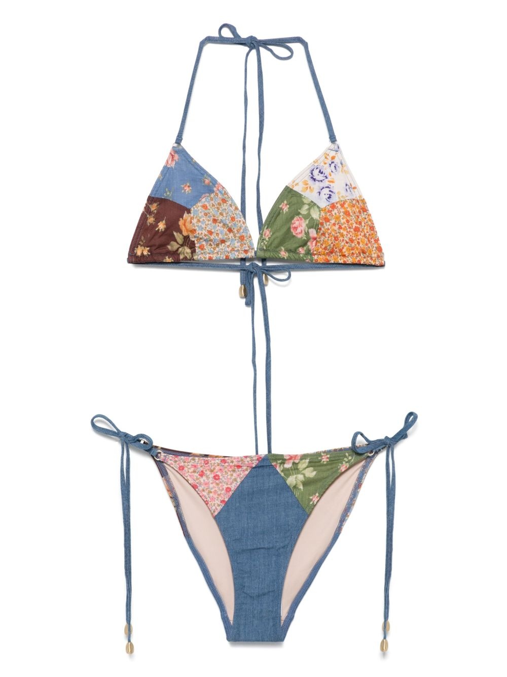 Zimmermann Women Lucky Printed Bikini Set - 1