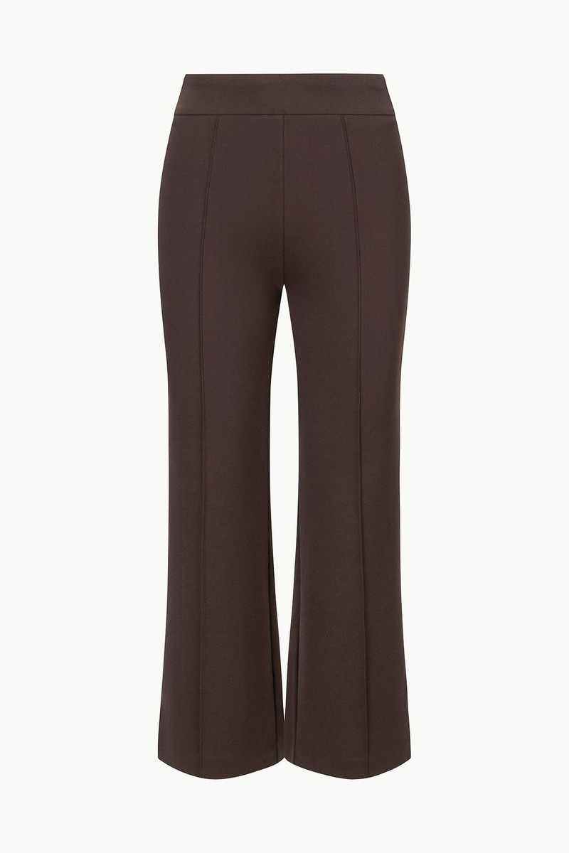 STAUD KNACK PANT DARK CHOCOLATE 1