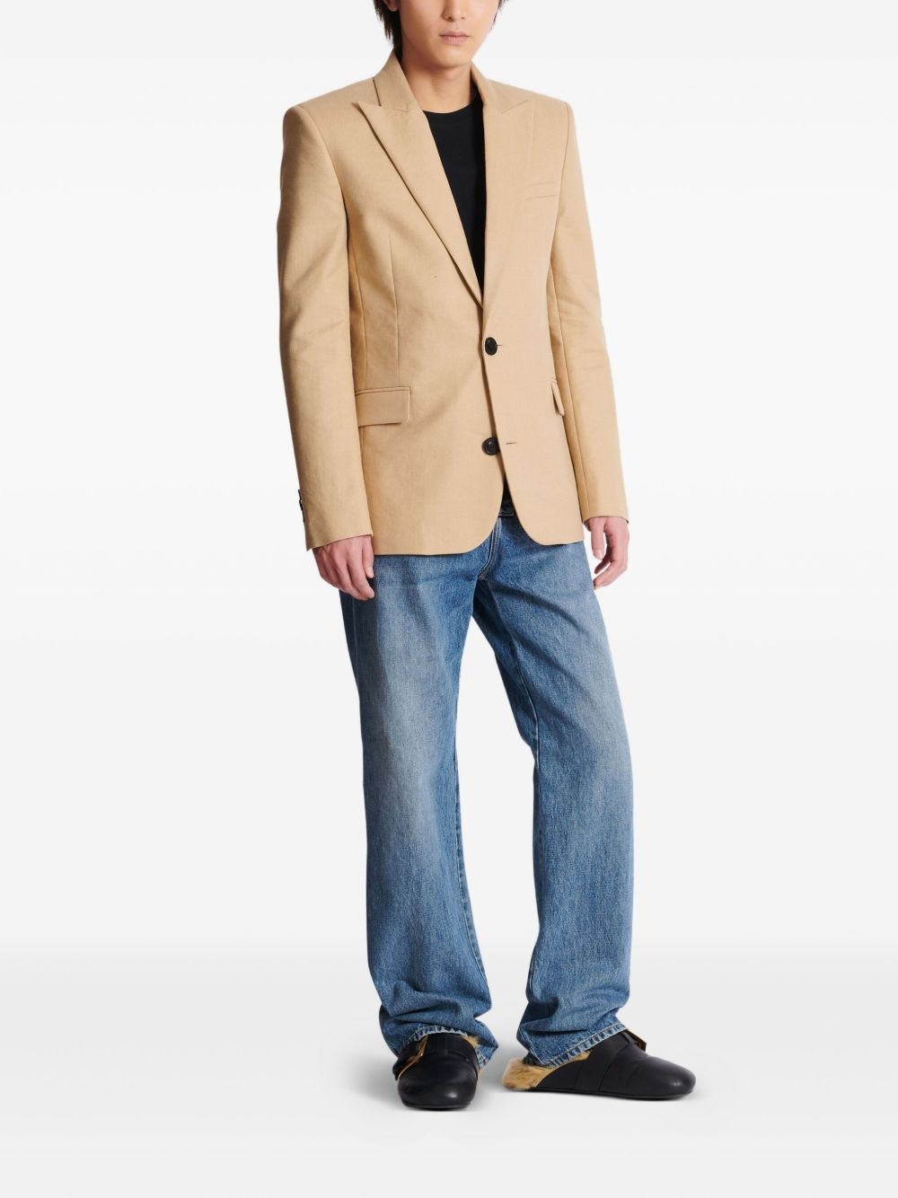 canvas blazer - 3