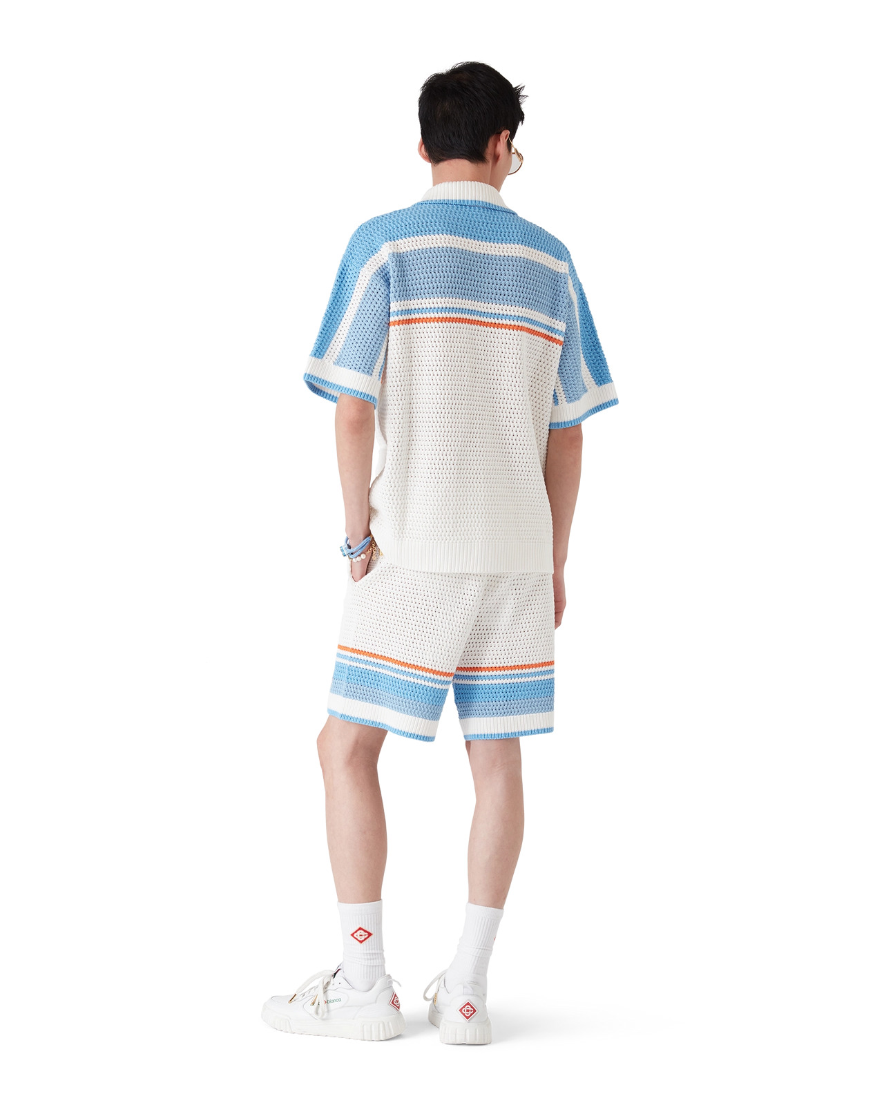 Tennis Crochet Shorts | Casablanca Paris - 3