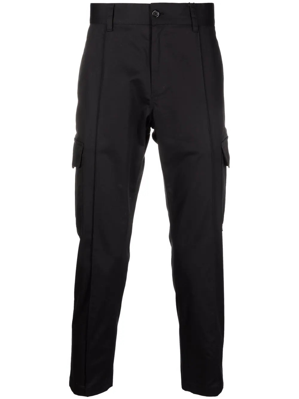 cropped-leg cargo  trousers - 1