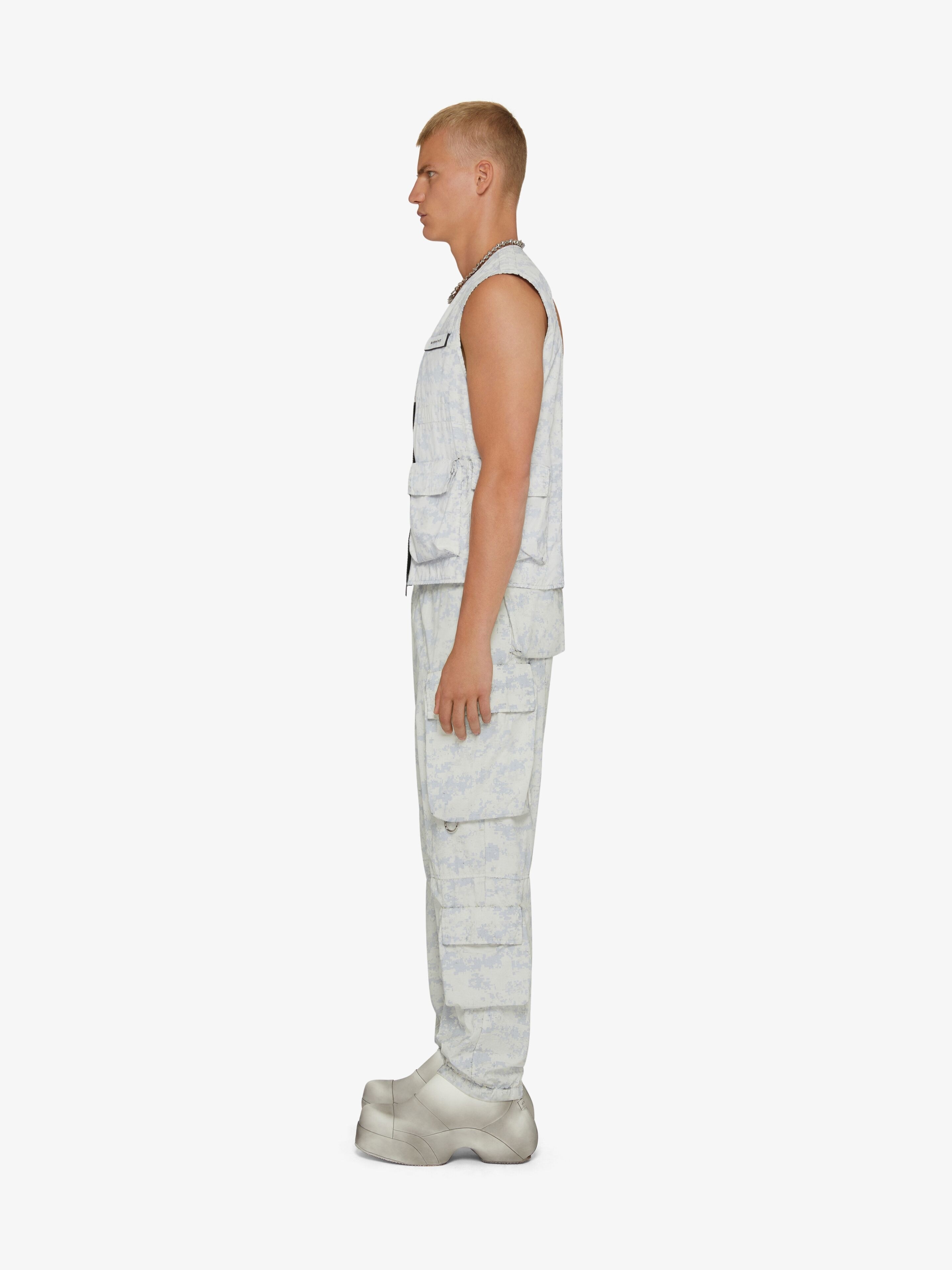 CARGO CAMOUFLAGE PANTS - 3