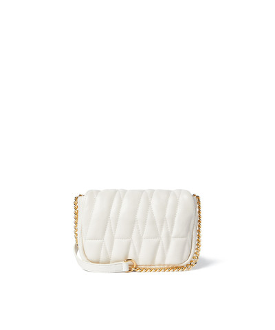 MSGM Quilted puffer handbag with snap outlook