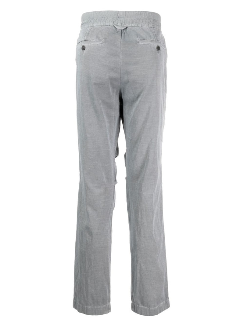 JAMES PERSE drawstring straight-leg trousers outlook