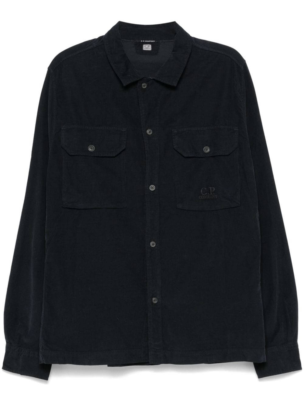 corduroy overshirt - 1