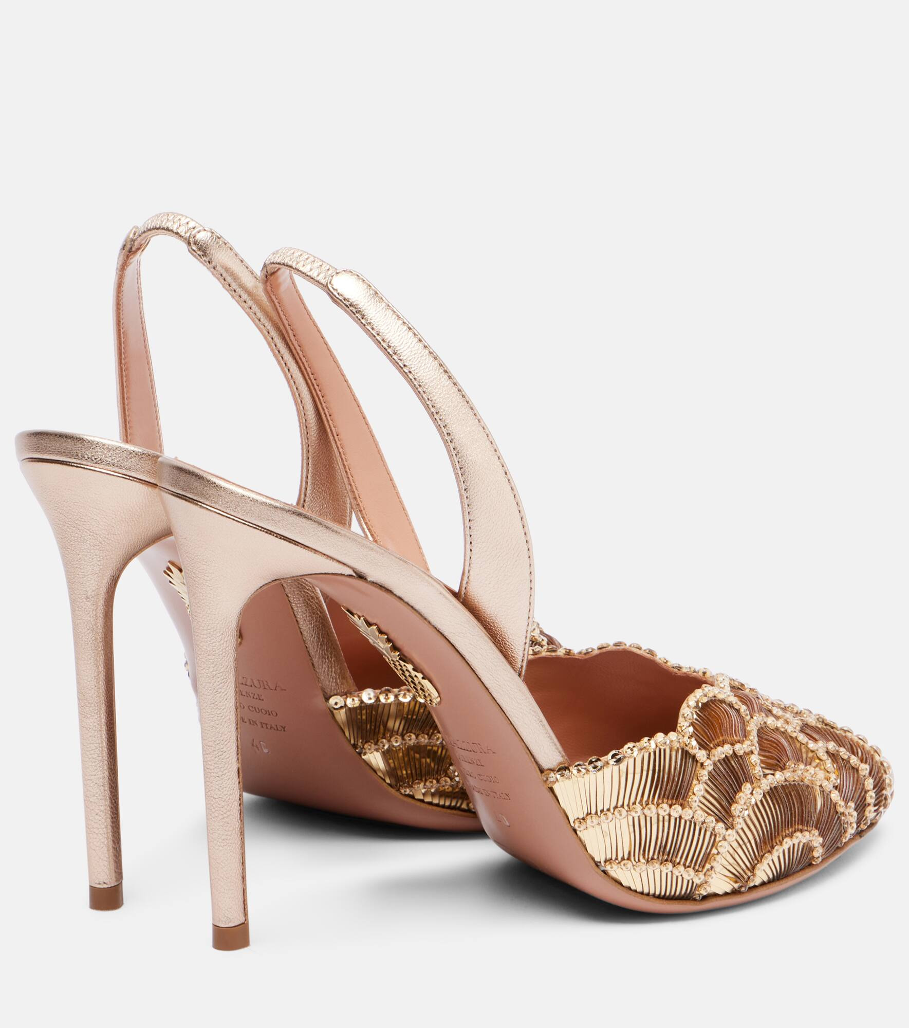 Ce Soir 105 embellished slingback sandals - 2