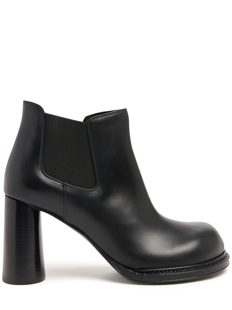 80mm Cliff leather chelsea ankle boots - 1